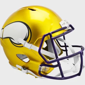 Minnesota Vikings Full Size Flash Replica Speed Helmet