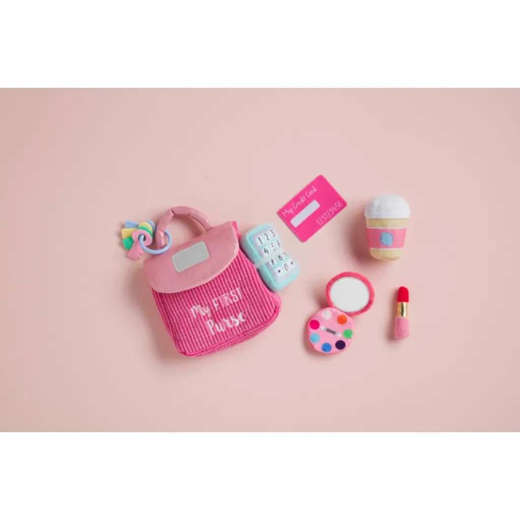 Mud Pie My First Purse Plush Play Set