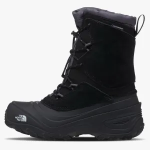 NEW THE NORTH FACE Boys Black Alpenglow V Waterproof Boot Size 11
