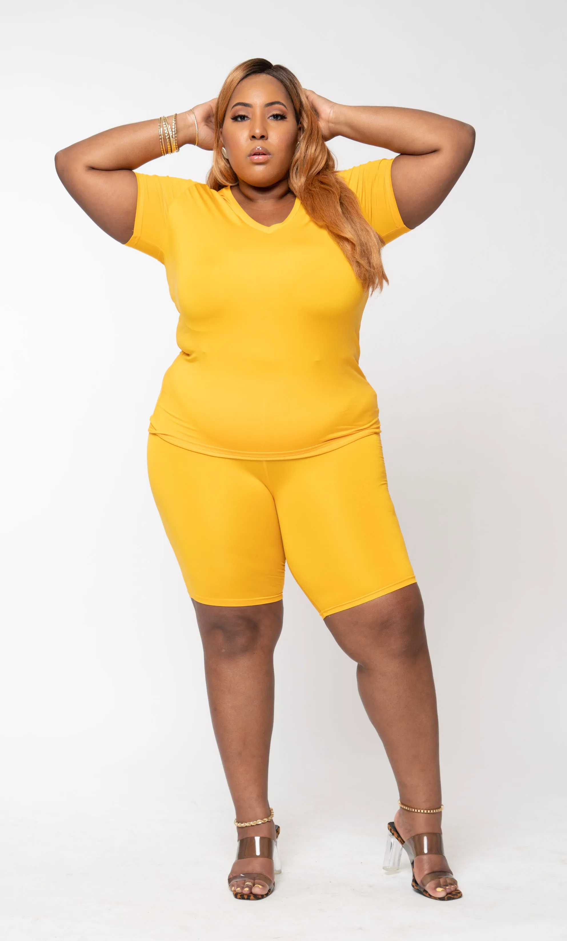 Not So Basic Set-Mustard Yellow(Plush Size)