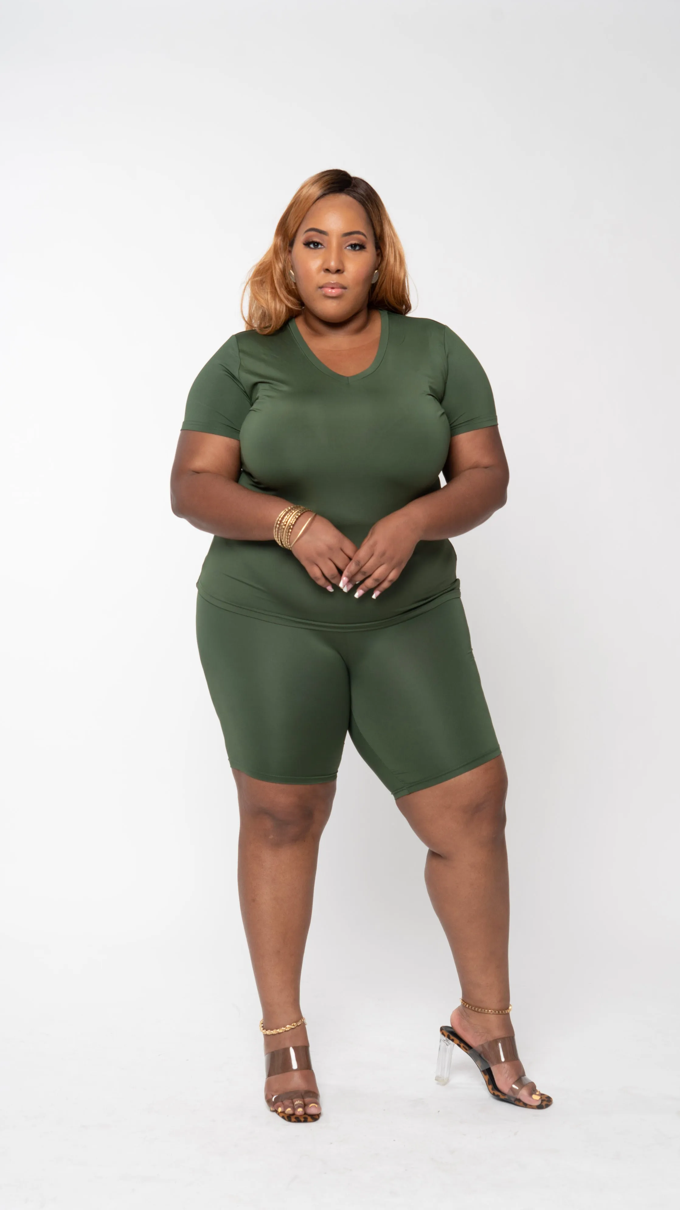 Not So Basic Set-Olive (Plush Size)