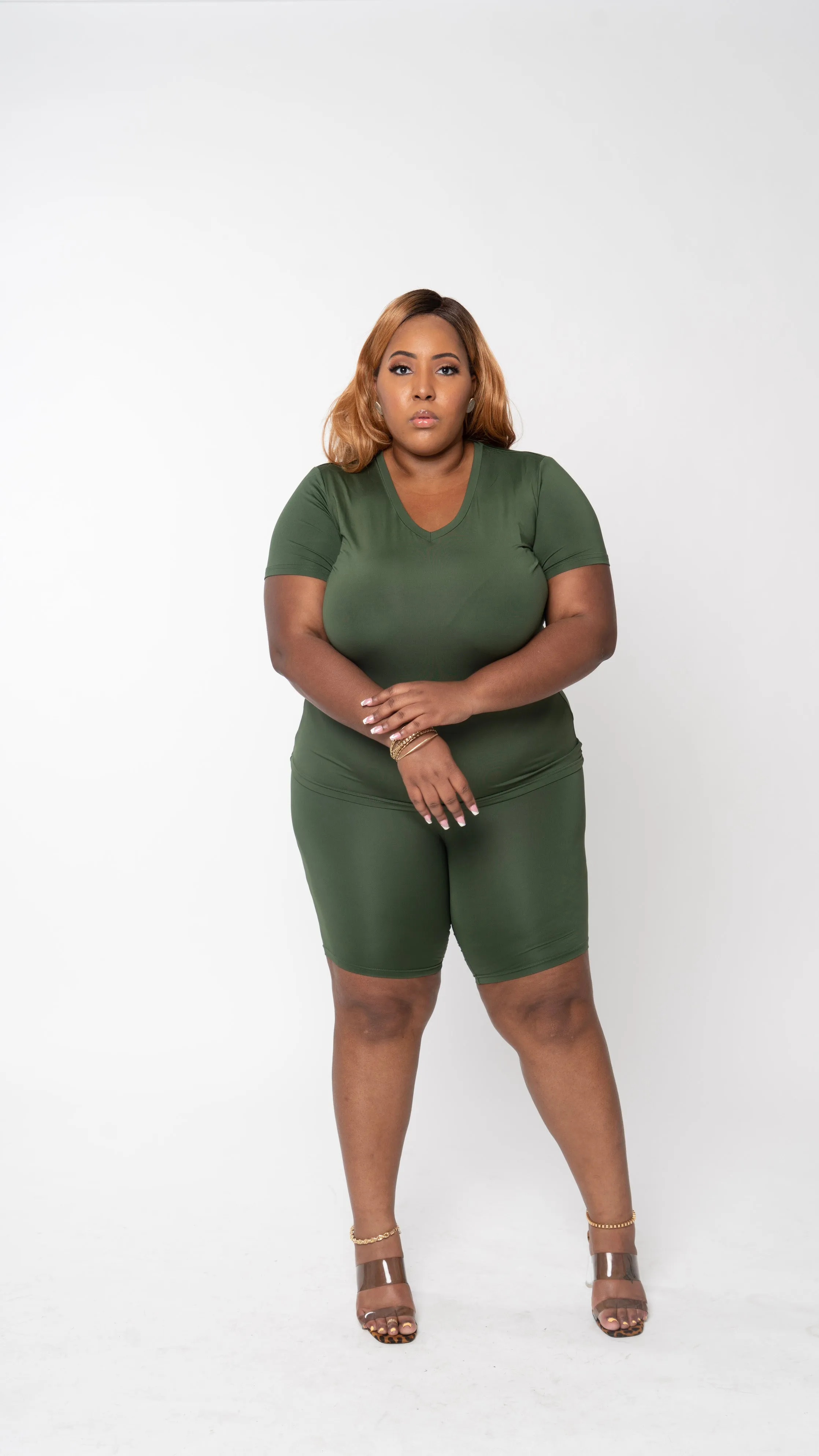 Not So Basic Set-Olive (Plush Size)