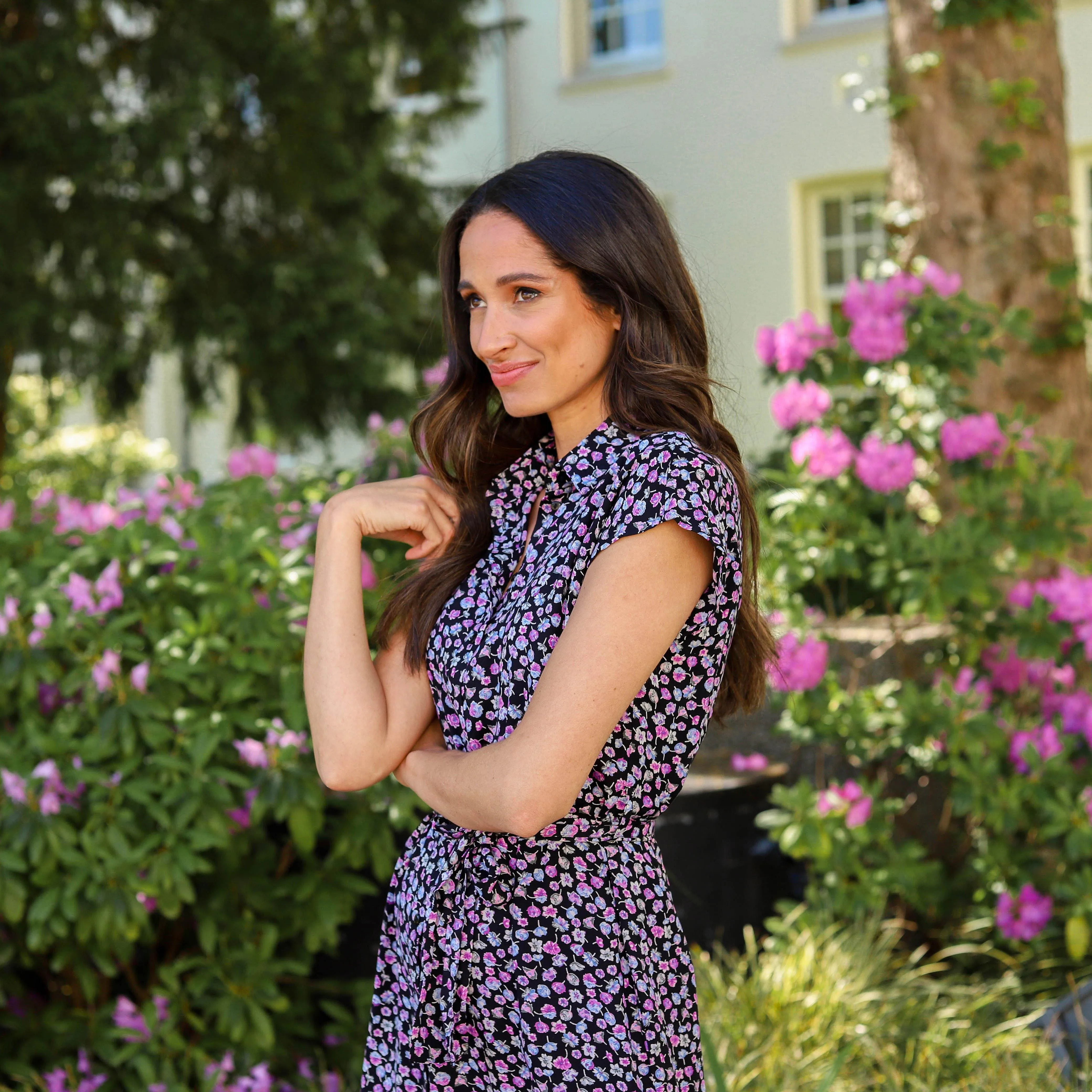 Nya shirt dress zwart
