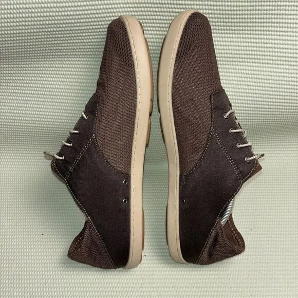 OluKai Nohea Moku Comfort Sneakers Men’s Size 13 10283-6363 Brown Slip On