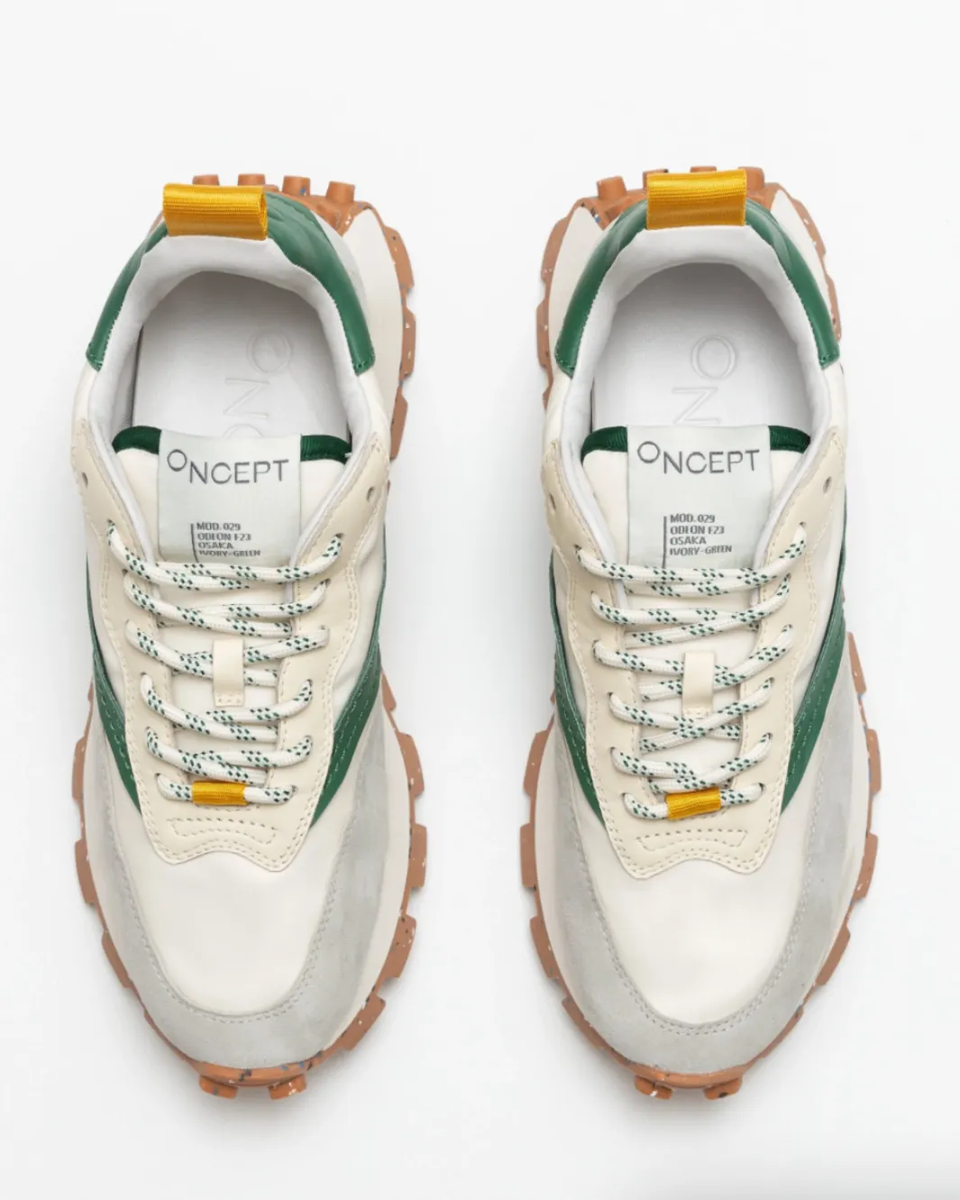 OSAKA IN IVORY-GREEN