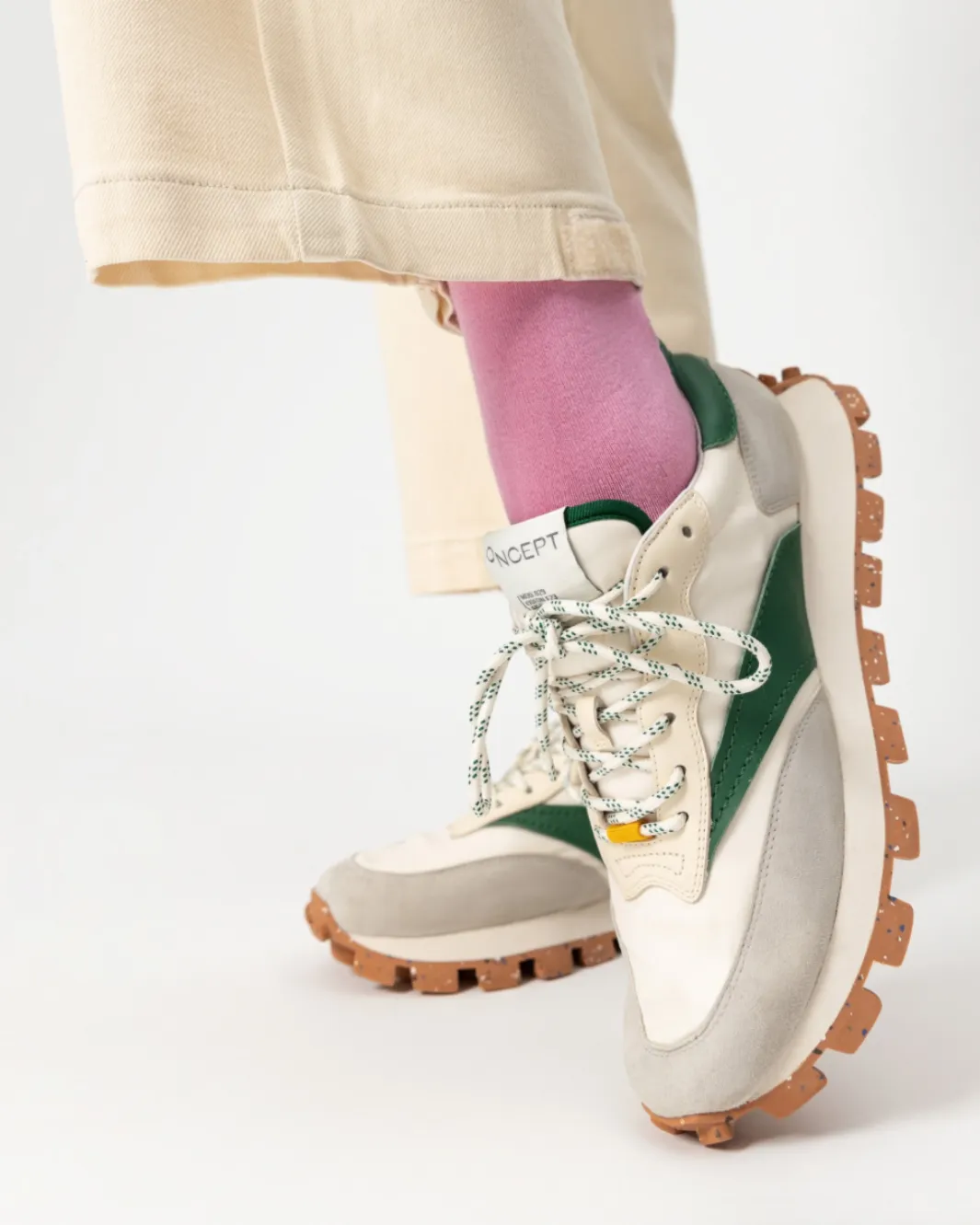 OSAKA IN IVORY-GREEN