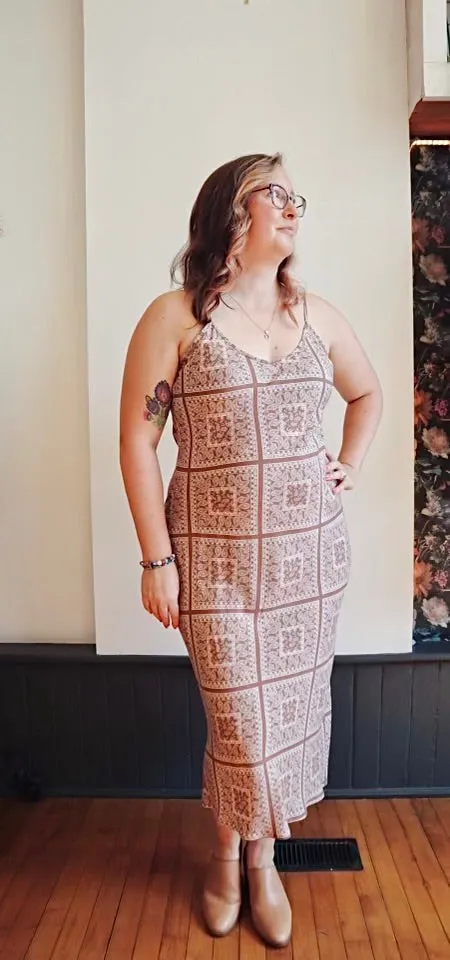 Paisley Slip Dress