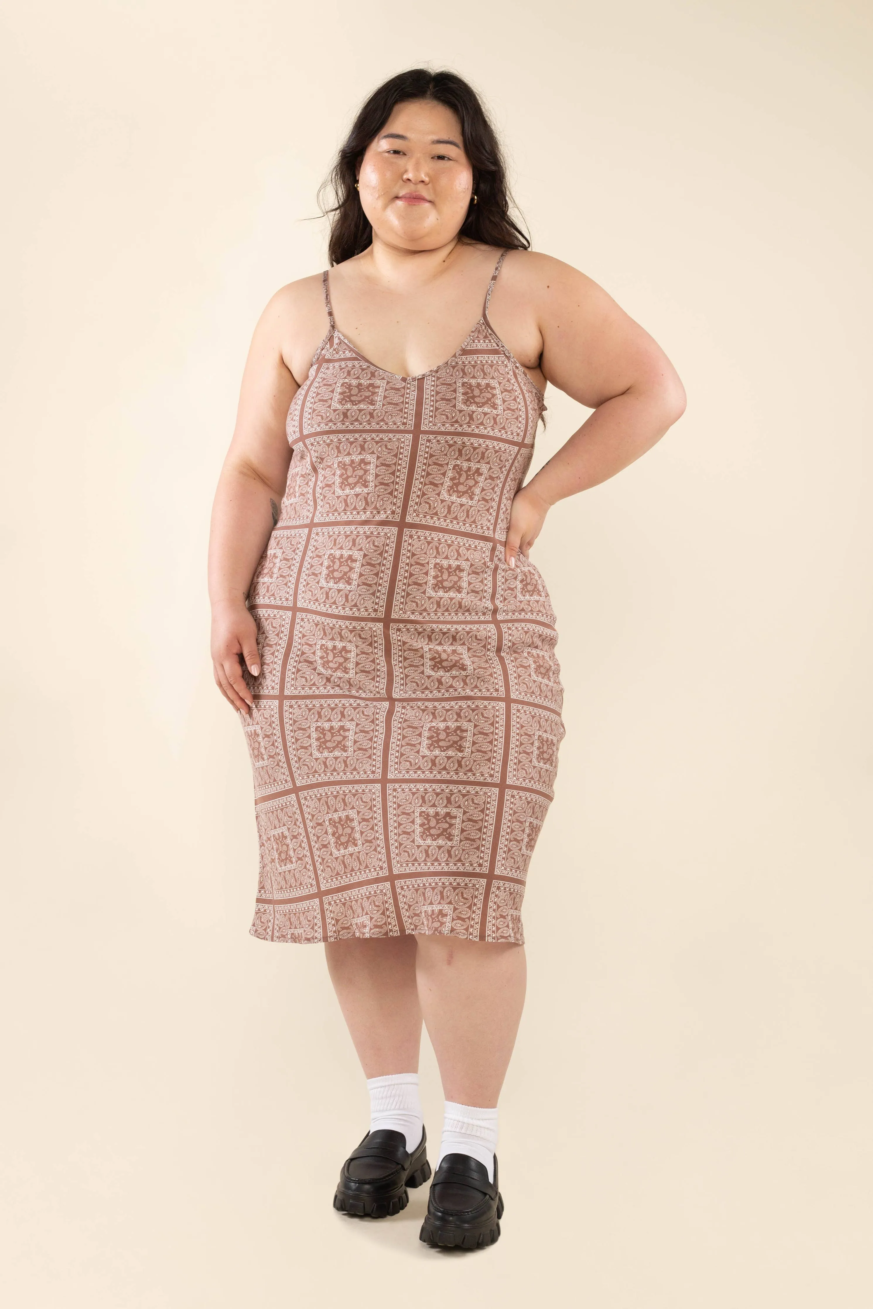 Paisley Slip Dress