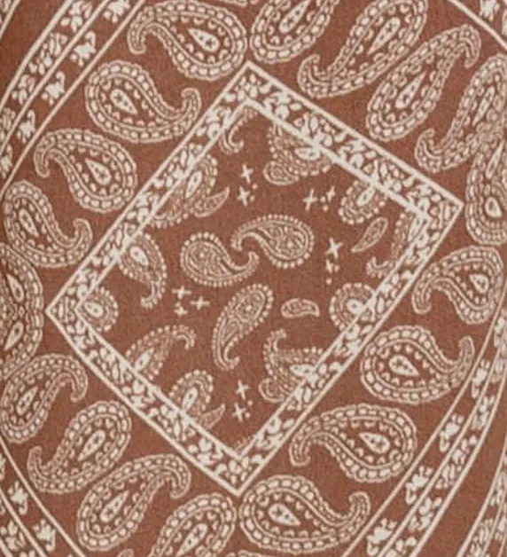 Paisley Slip Dress