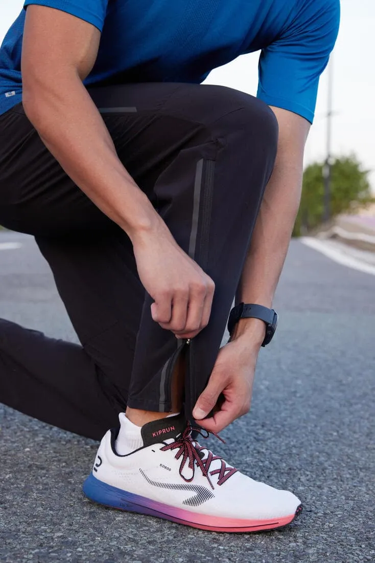 Pantalon de running léger Homme - KIPRUN Run 500 Light Noir