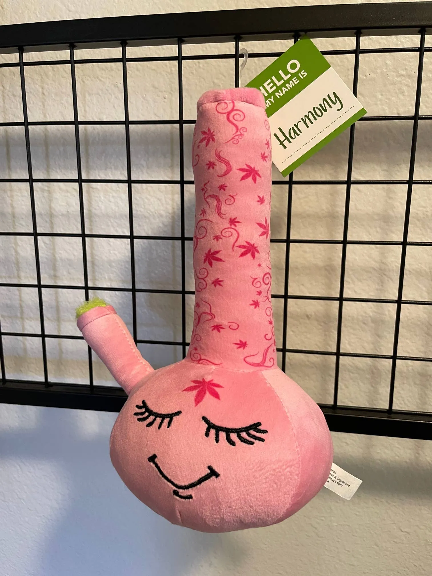 PAW:20 - Harmony Bong 420 Dog Toy 🐶 Marijuana, Weed, Cannabis Themed