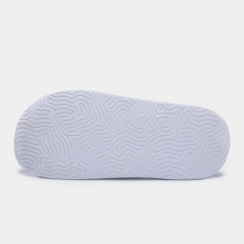 PEAK Women's Taichi Slides - White/Ice Blue