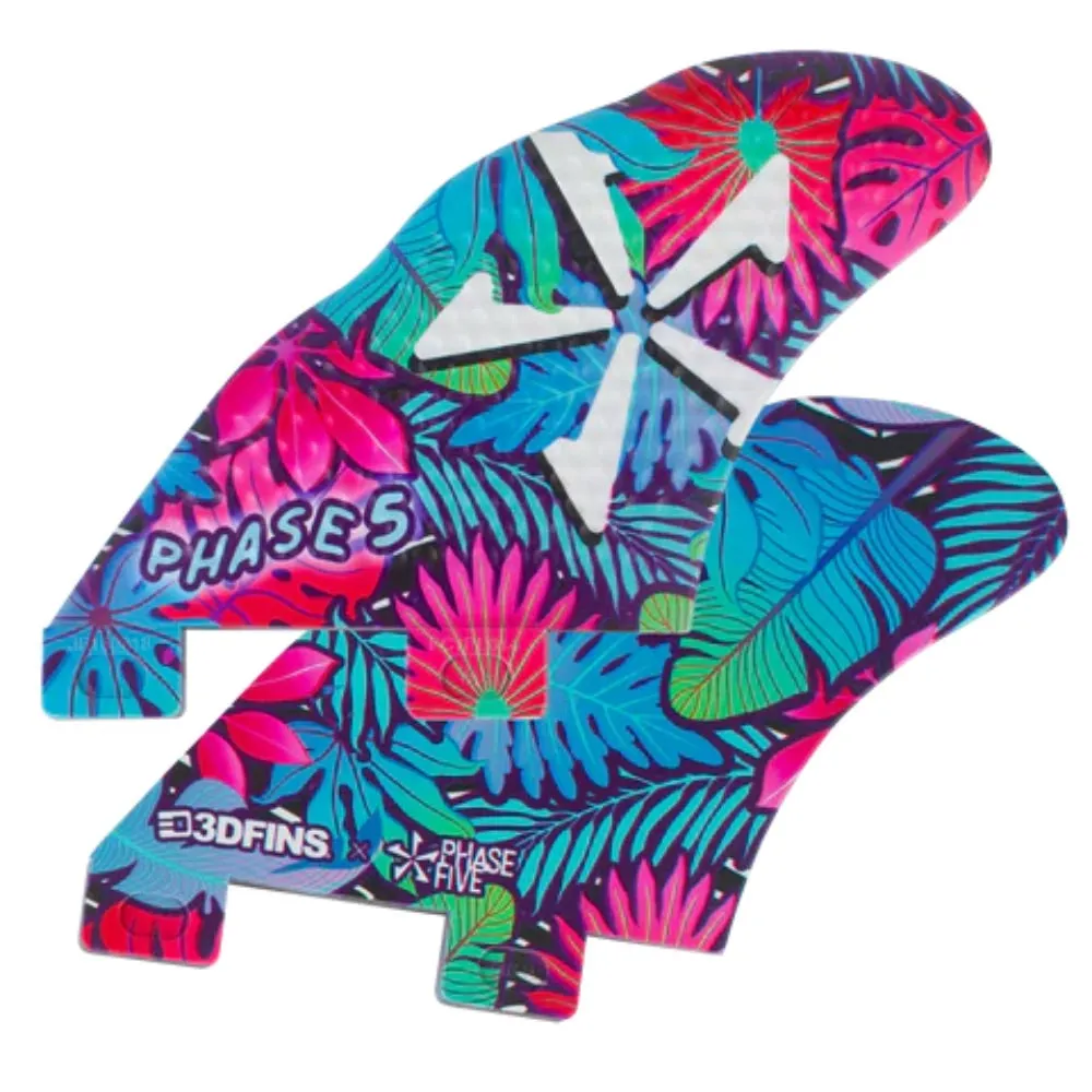 PHASE 5 3D SPEED BASE TWIN FIN SET LUV