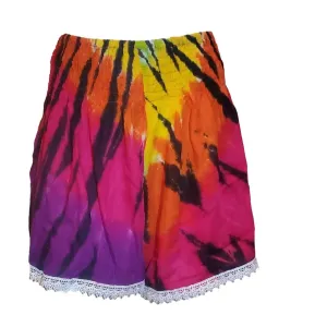 Plus Short - Tie Dye Spiral - Dark
