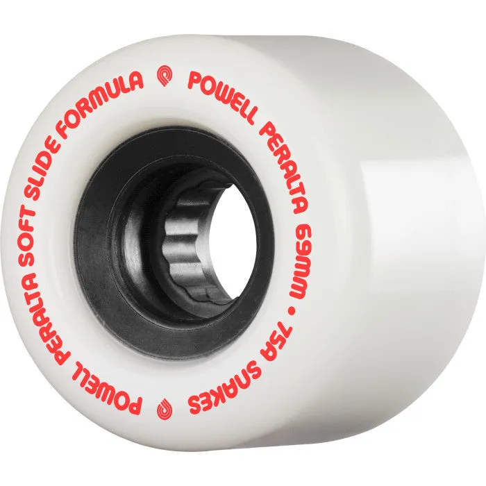 Powell Peralta - 69mm Snakes 75a (White)