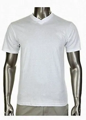 Pro Club Comfort Short Sleeve White V-Neck T-Shirt