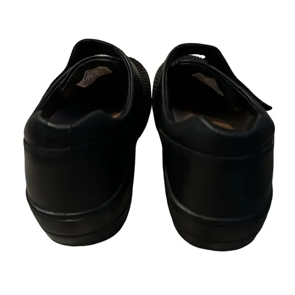 Propet Black Olivia Stretchable Diabetic Orthopedic Hook &amp; Loop Closure 6.5 Shoe