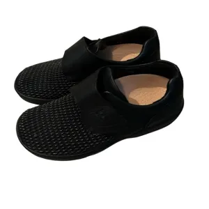 Propet Black Olivia Stretchable Diabetic Orthopedic Hook &amp; Loop Closure 6.5 Shoe