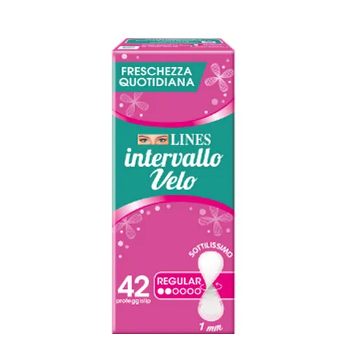 Proteggislip Lines Intervallo Velo Sottilissimo da 42 pezzi