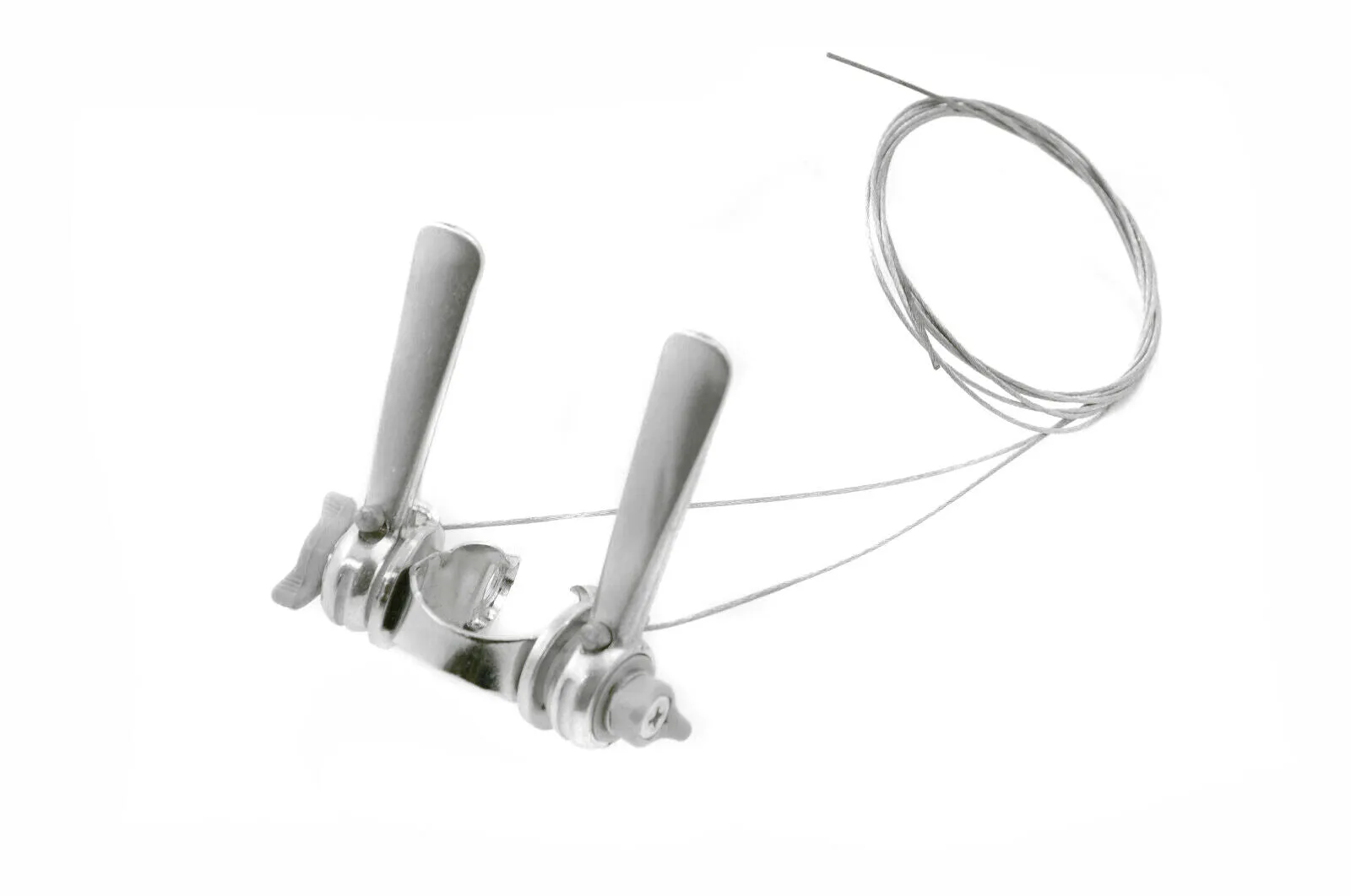 Retro / Vintage 60's 70's 80's Alloy Racing Bike Shifters - Frame Fit