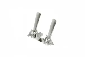 Retro / Vintage 60's 70's 80's Alloy Racing Bike Shifters - Frame Fit