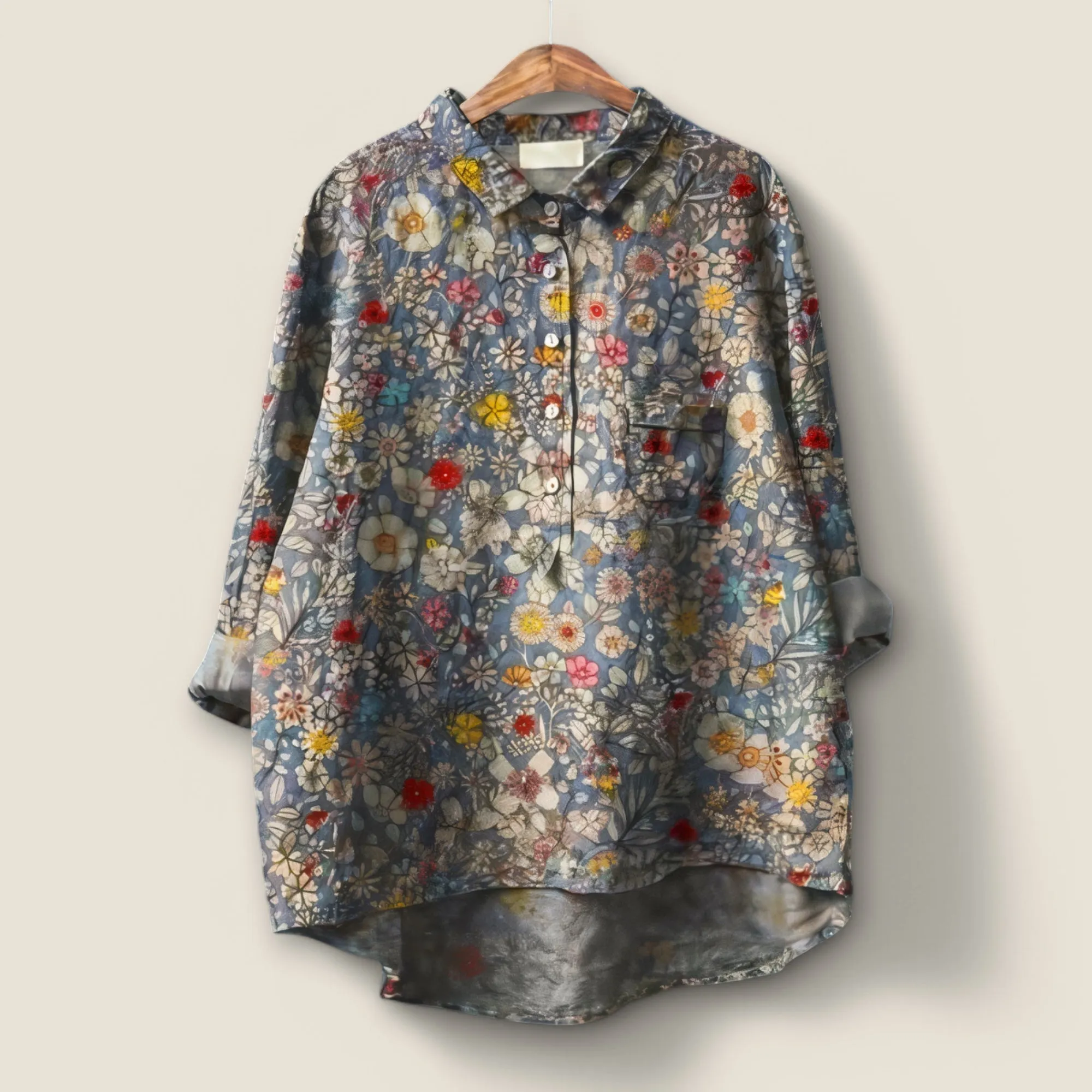 Robin - Floral Print Blouse