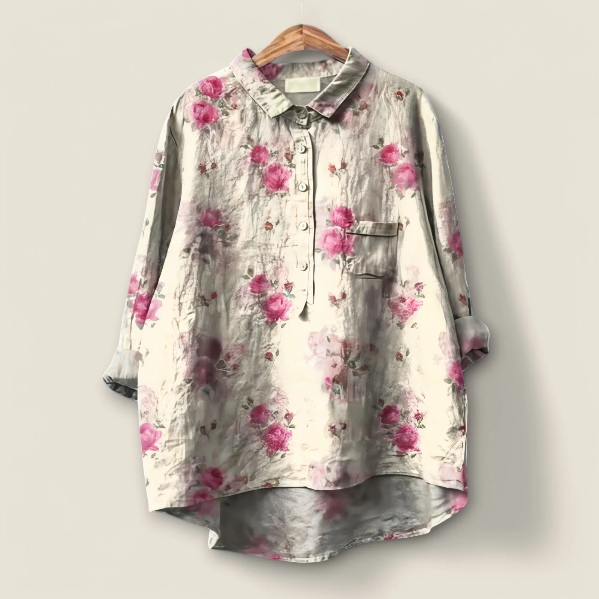 Robin - Floral Print Blouse