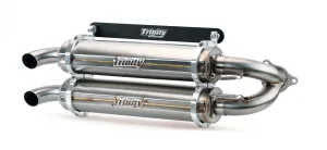 RZR PRO XP / TURBO R EXHAUST - STAINLESS STEEL - SLIP ON