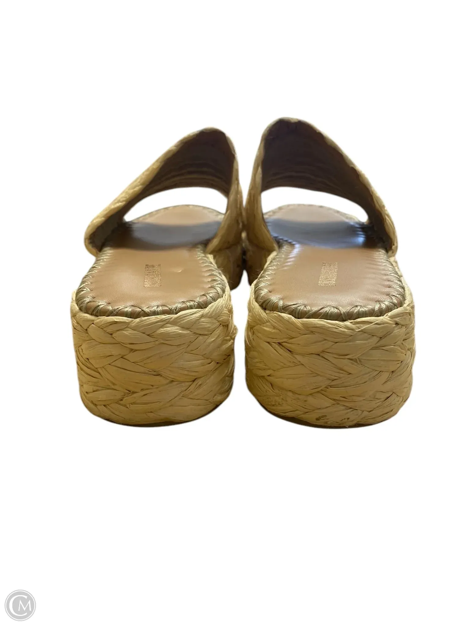 Sandals Flats By Cushionaire In Tan, Size: 11