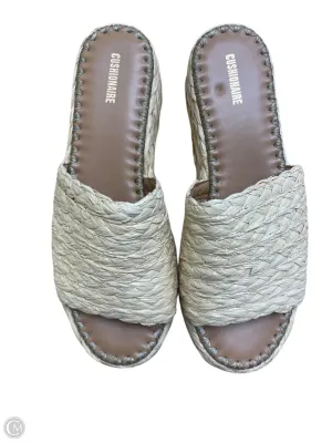 Sandals Flats By Cushionaire In Tan, Size: 11