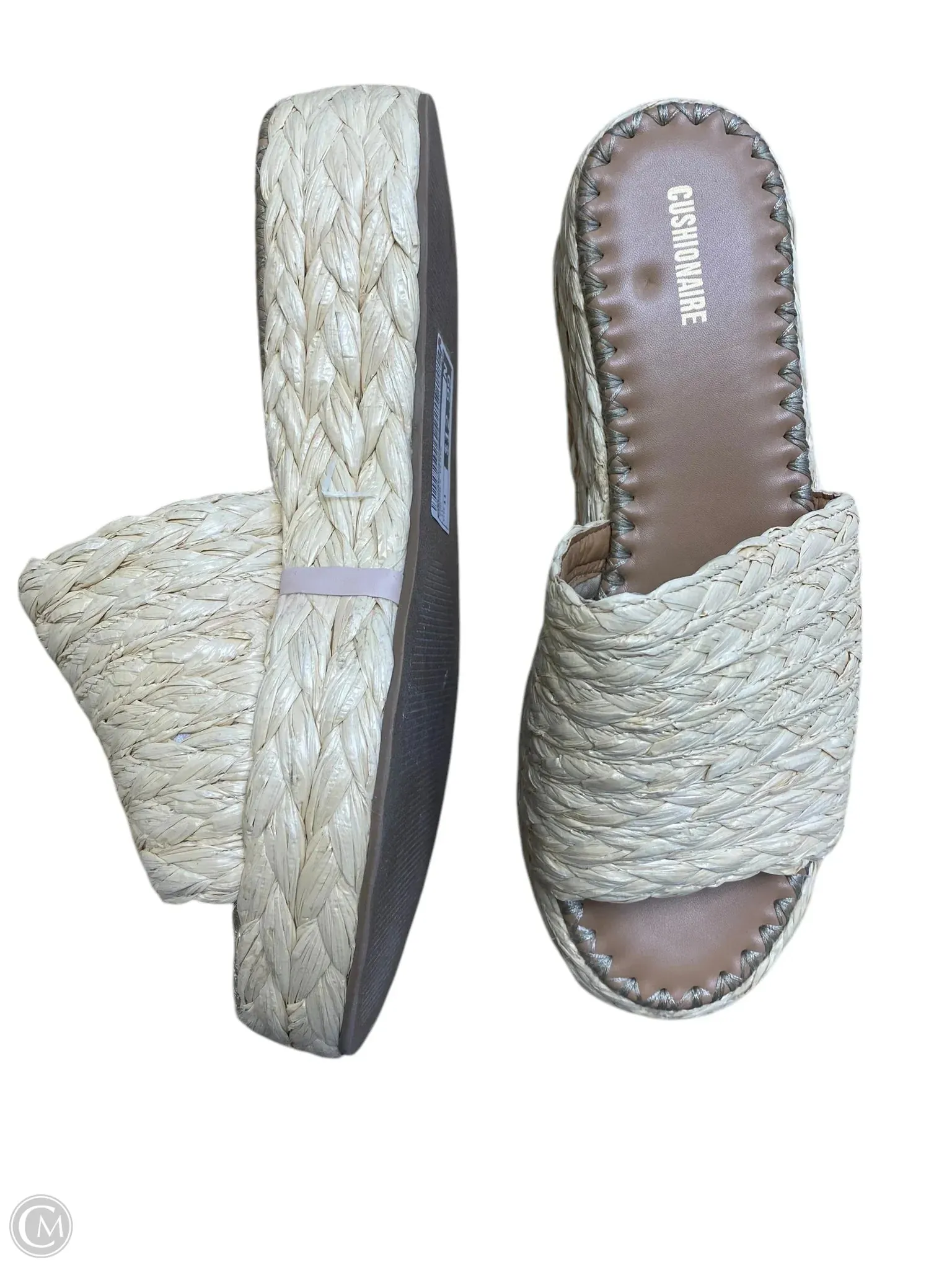 Sandals Flats By Cushionaire In Tan, Size: 11
