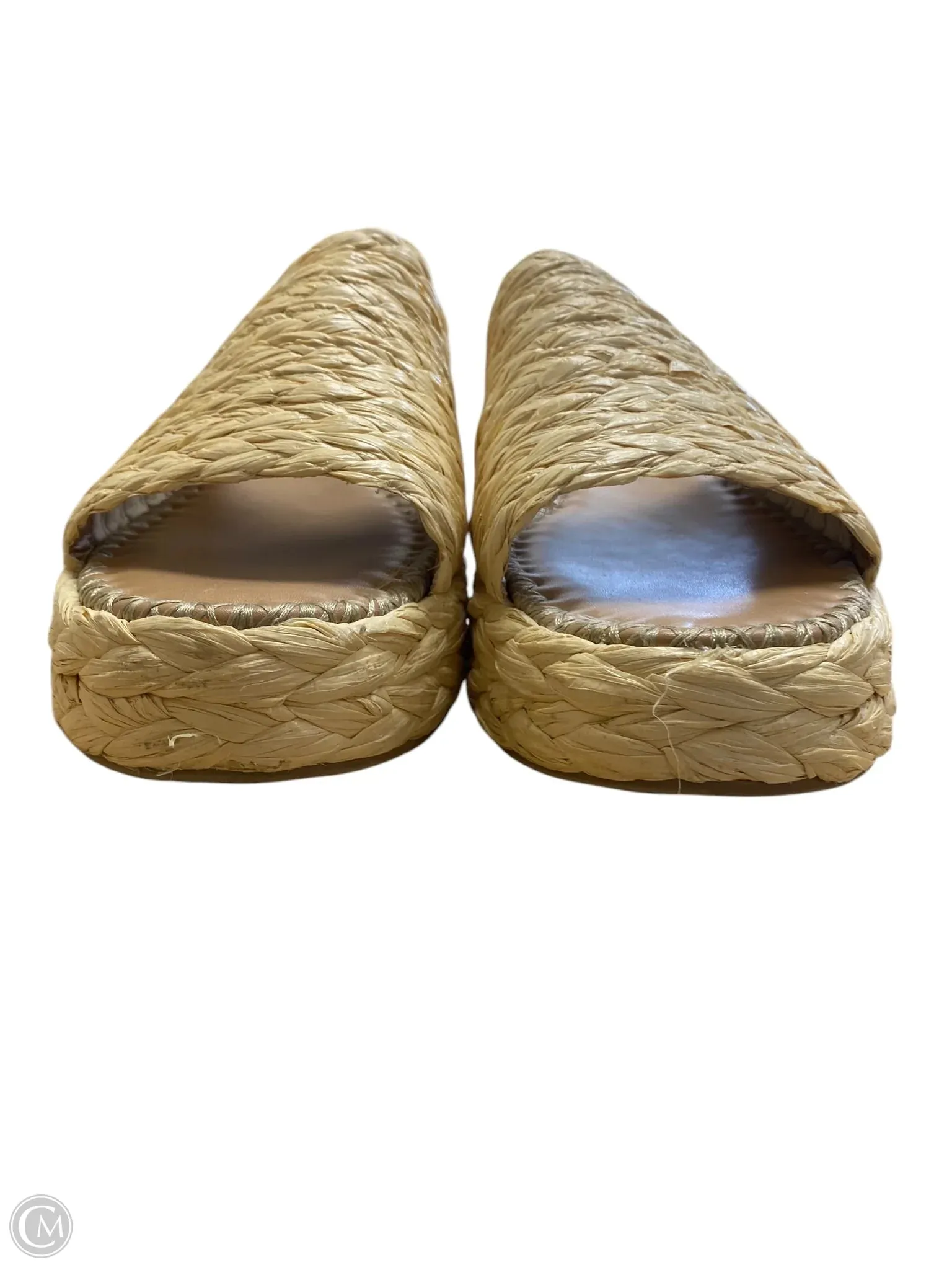 Sandals Flats By Cushionaire In Tan, Size: 11