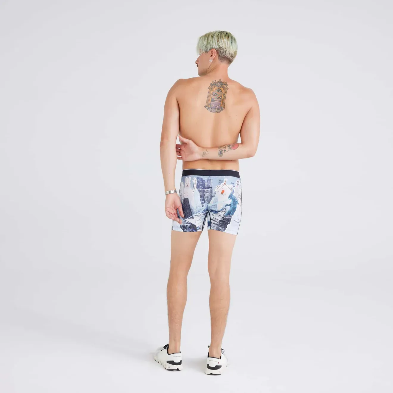 Saxx Volt Breathable Mesh Underwear - Frosty Invasion-Grey