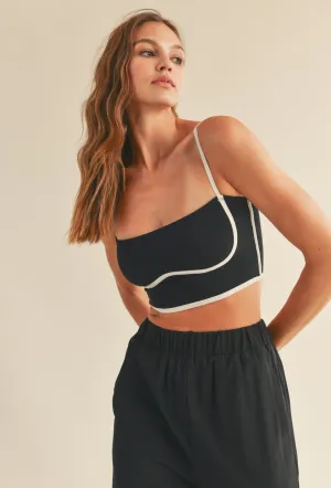 Sculpting Sports Bra (Black)