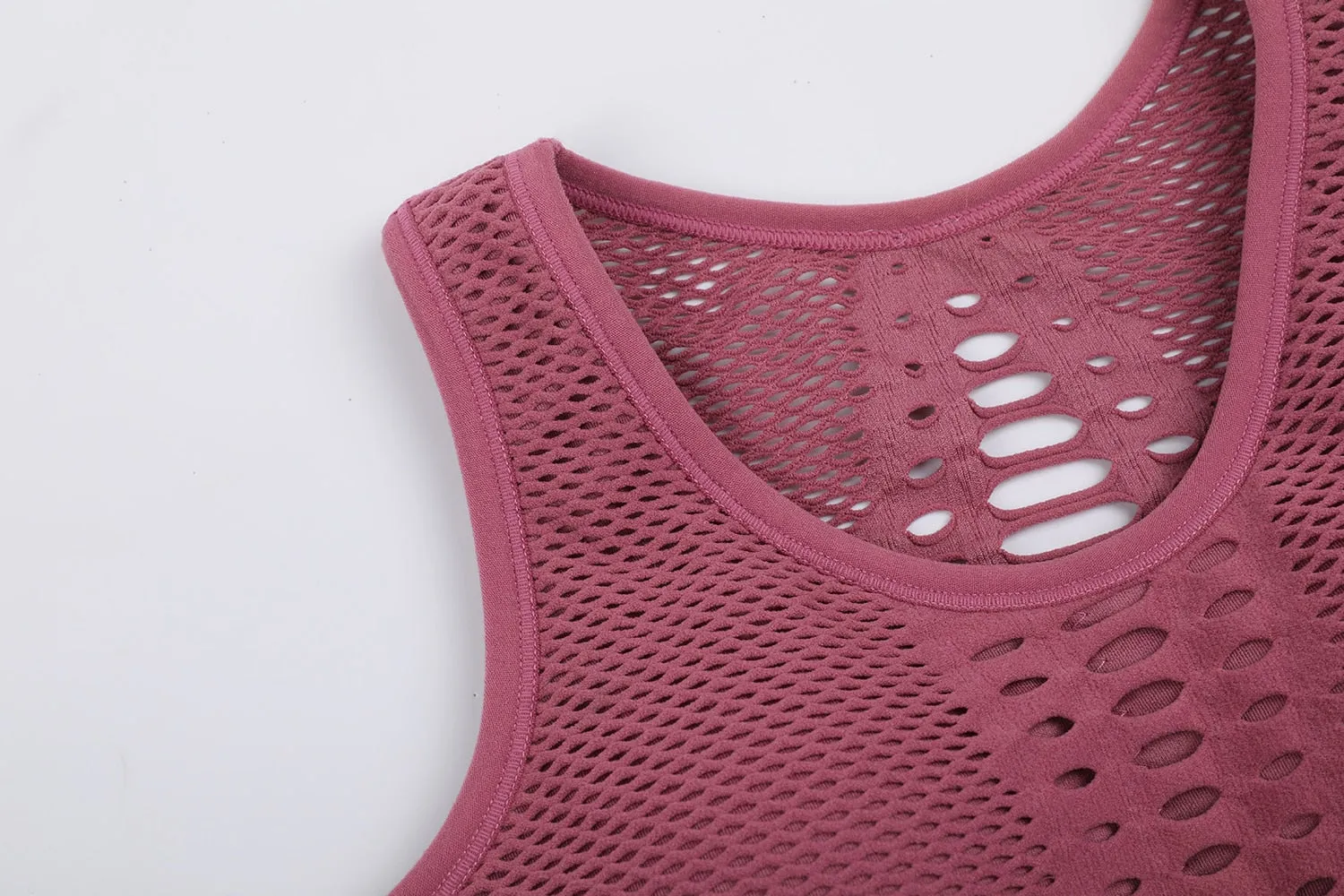 Seamless Sports Bra Top Fitness Women Racerback Running Crop