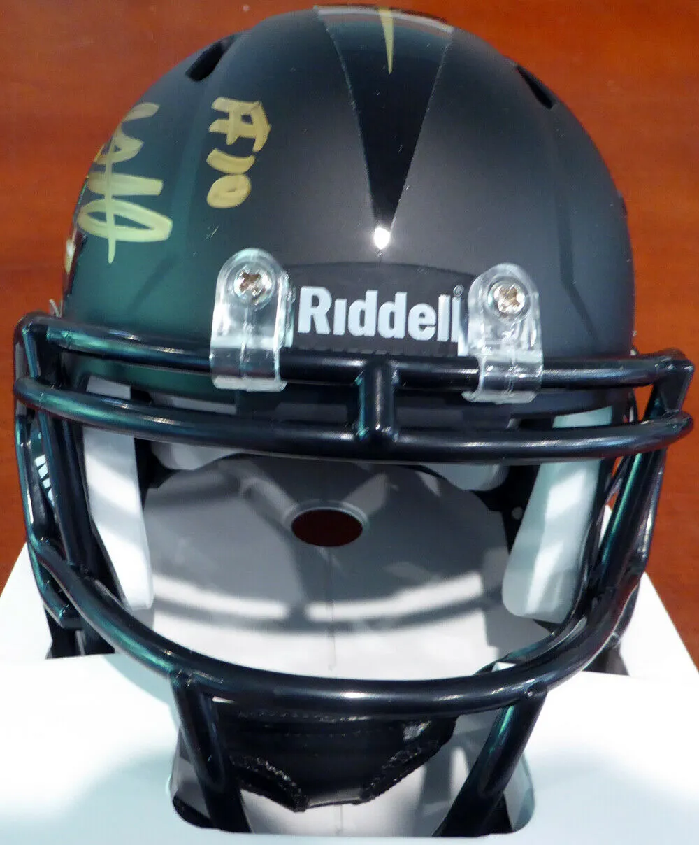 SHAQUEM & SHAQUILL GRIFFIN AUTOGRAPHED UCF SPEED MINI HELMET MCS HOLO 134376