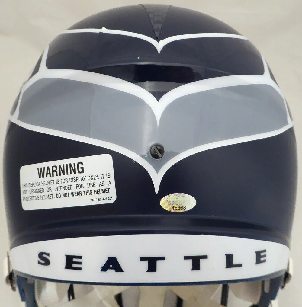 SHAQUEM GRIFFIN AUTOGRAPHED SEAHAWKS FULL SIZE SPEED HELMET MCS HOLO 134360