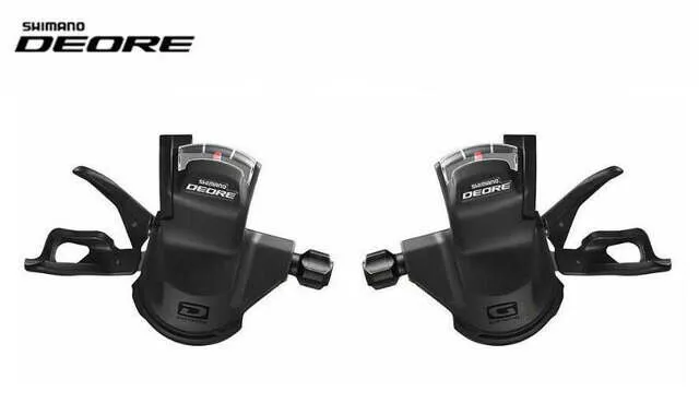Shimano Deore M610 10 x 3 or 10 x 2 Speed Shifters - Including Gear Cables