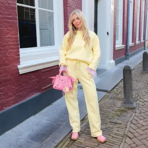 Sophie jogging set geel