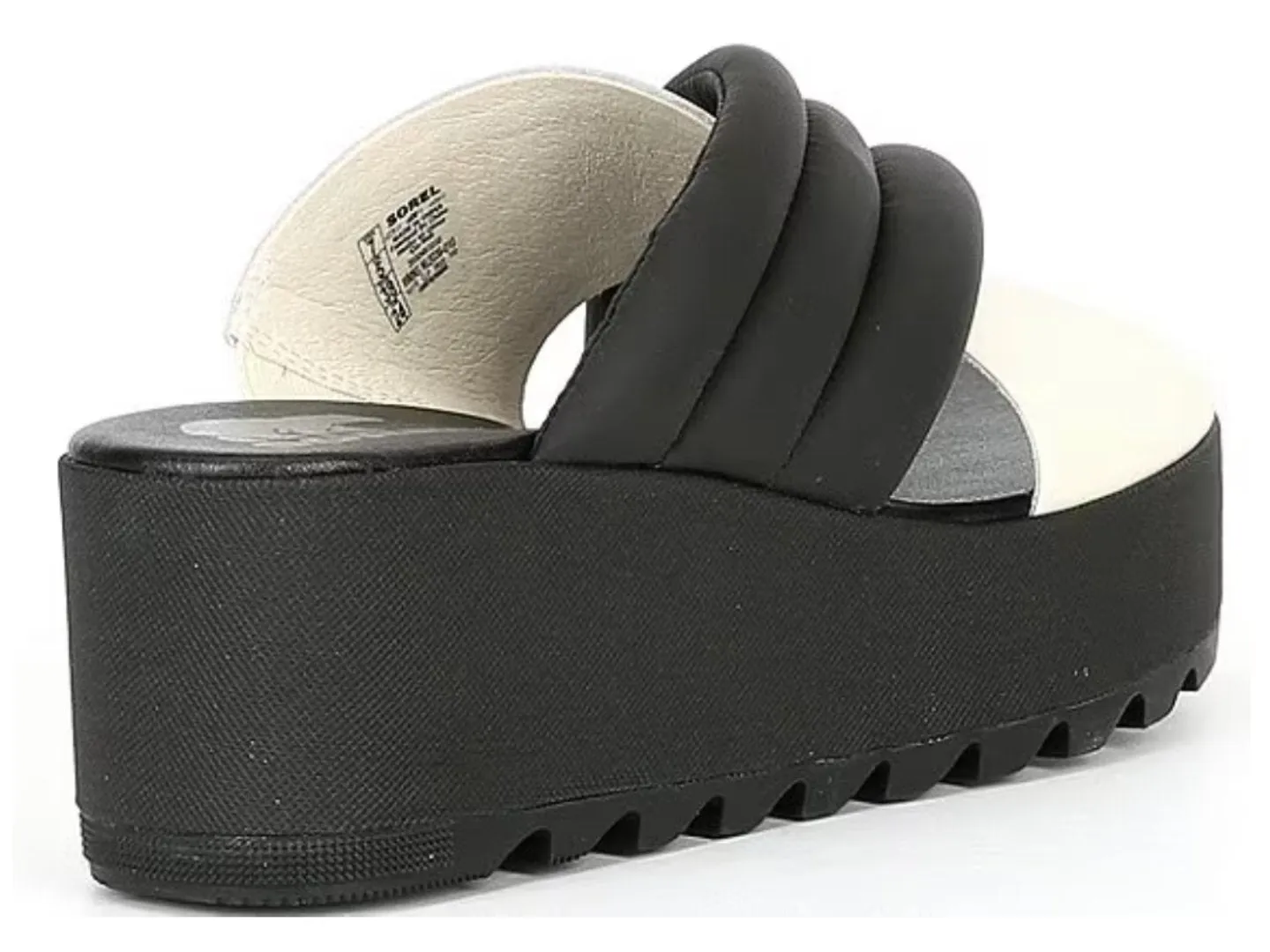 Sorel: Cameron Flatform Puff in Black