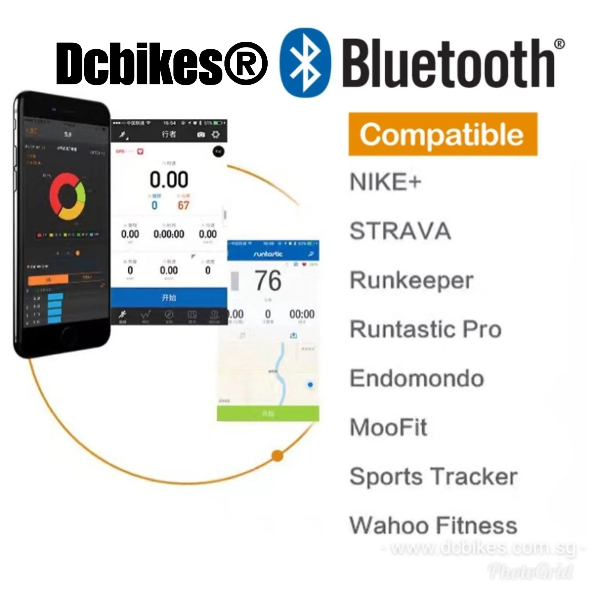 Speedometer Bluetooth 4.0 ANT  Speed And Cadence Ip66 Dual Speed Sensor For GARMIN iGPSPORT Bryton Etc