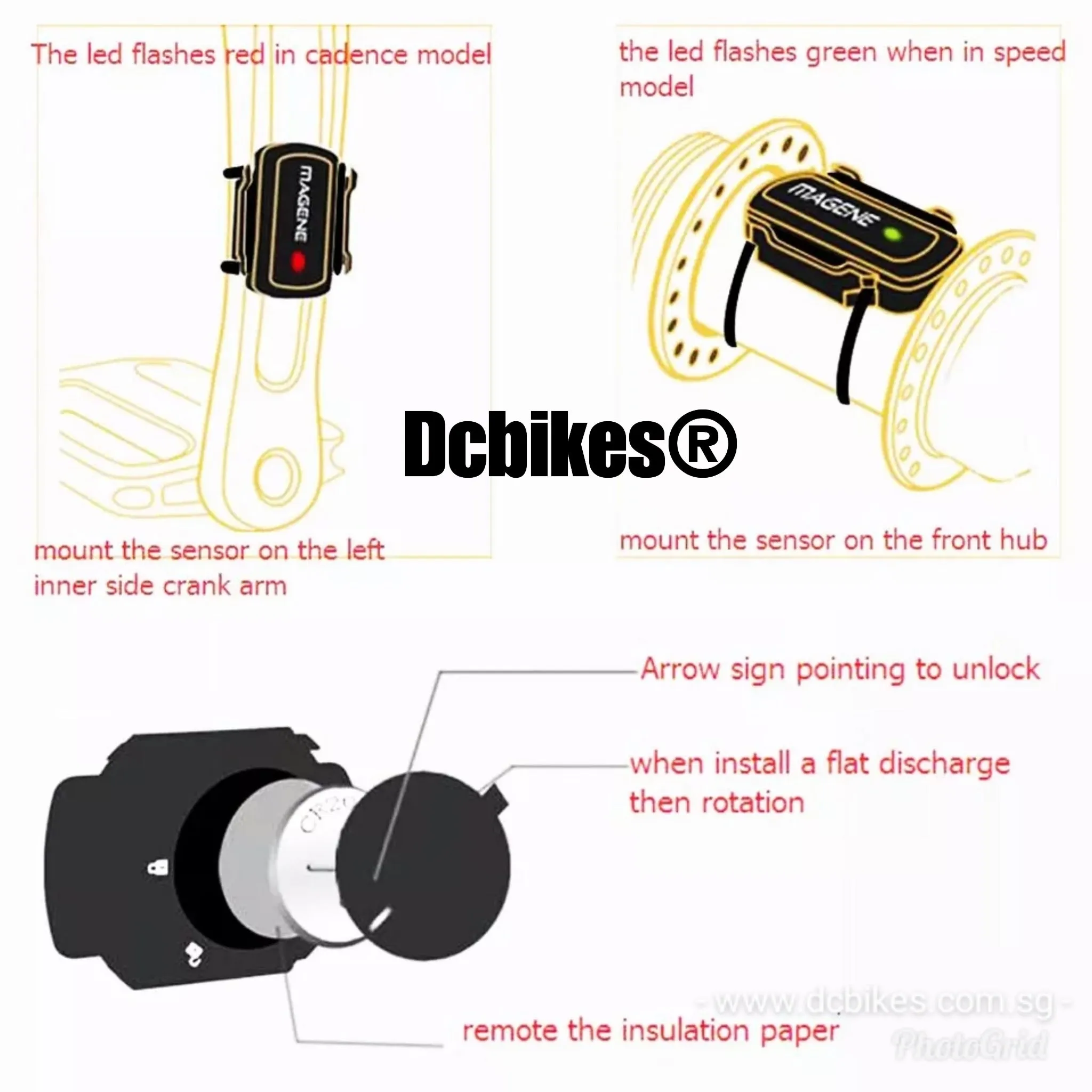 Speedometer Bluetooth 4.0 ANT  Speed And Cadence Ip66 Dual Speed Sensor For GARMIN iGPSPORT Bryton Etc
