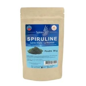 SPIREA-Spiruline 100% Poudre - 80 gr