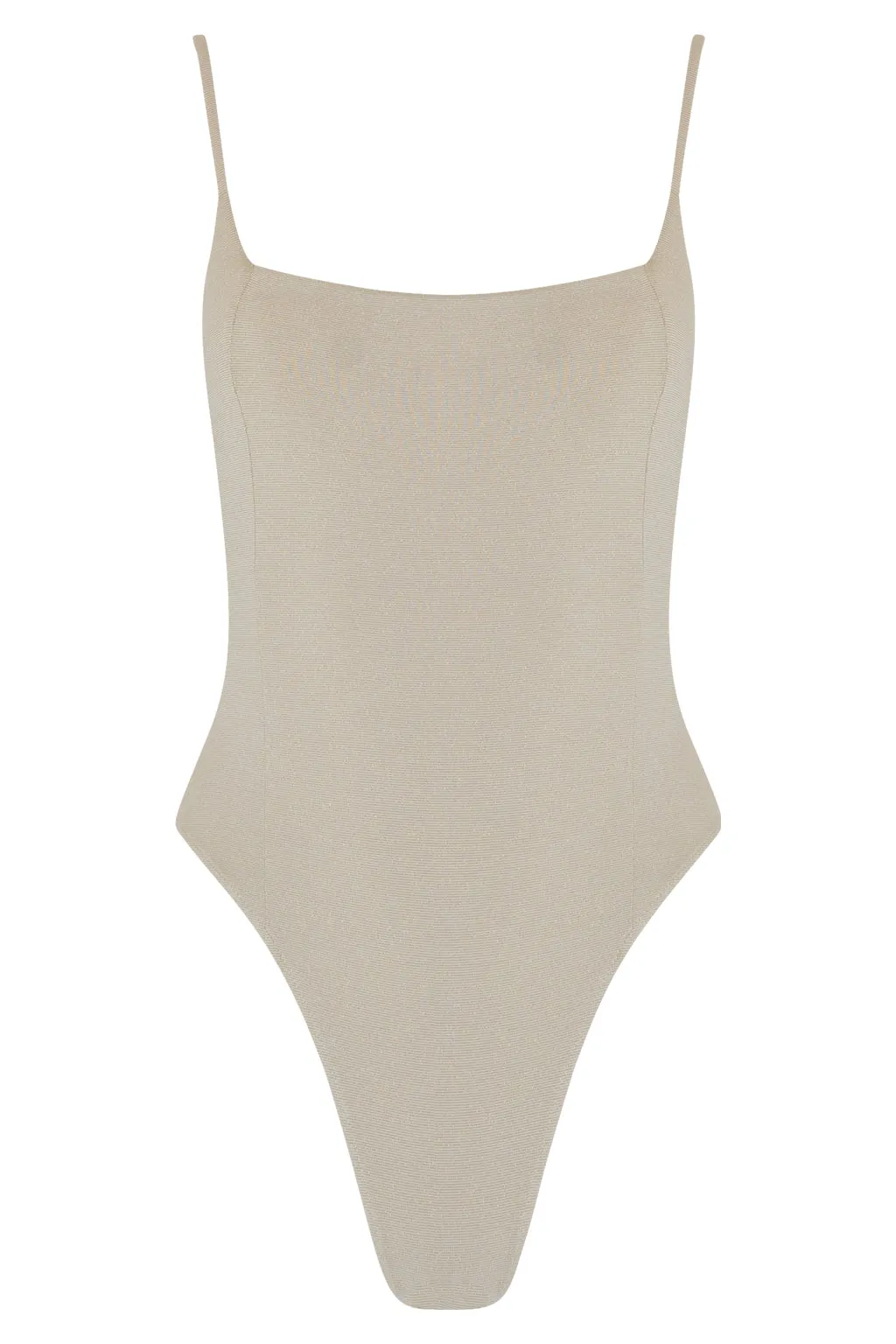 Square Neck One Piece - Shimmer