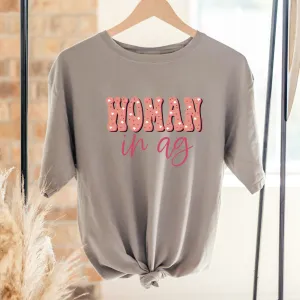 Star Woman In Ag ComfortWash/ComfortColor T-Shirt (S-4XL) - Multiple Colors!