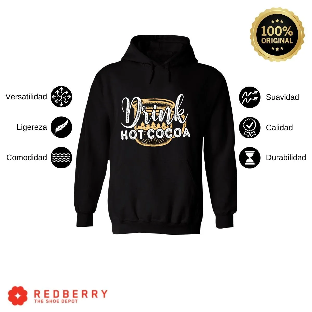 Sudadera Deportiva Hombre Navideña Hoodie 031