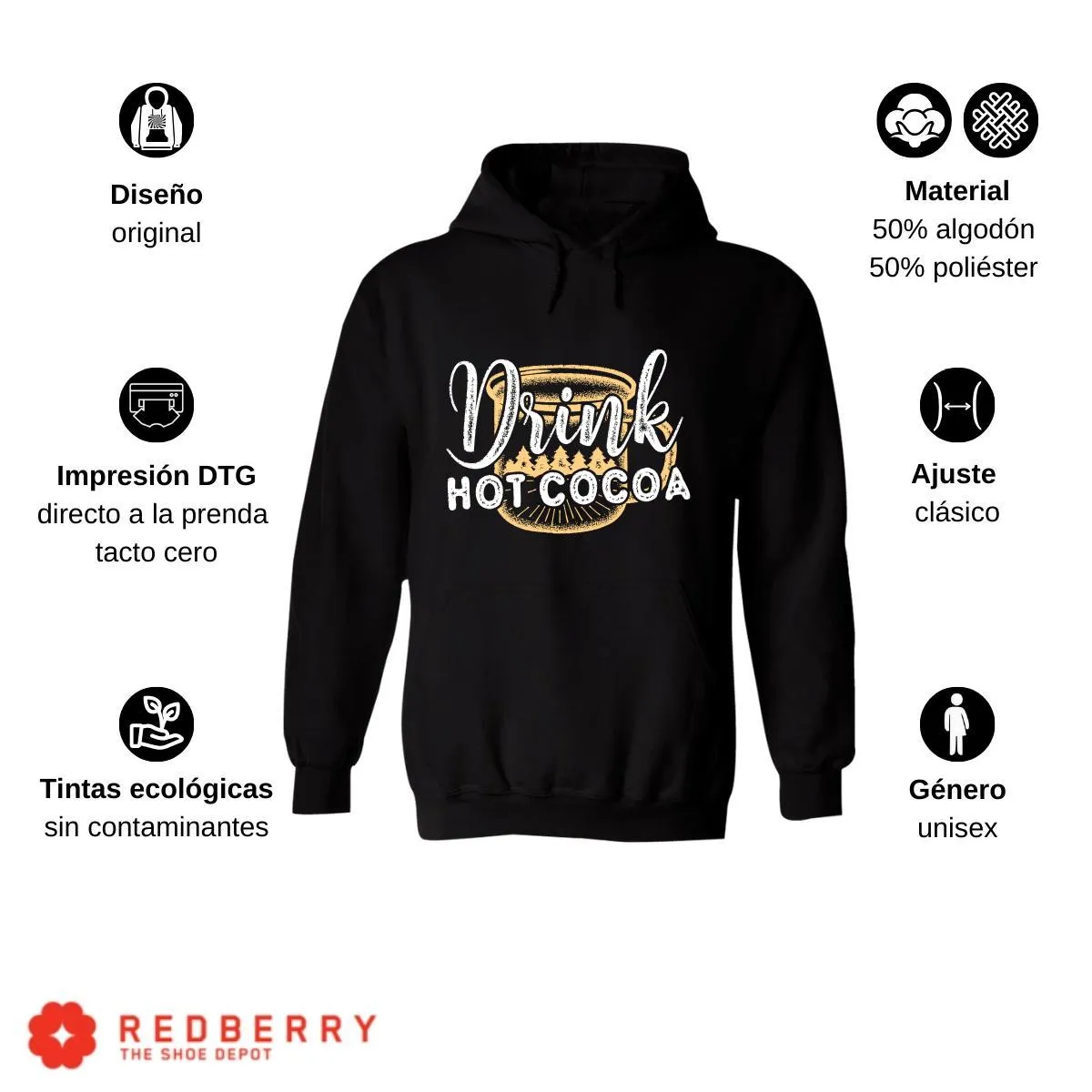 Sudadera Deportiva Hombre Navideña Hoodie 031