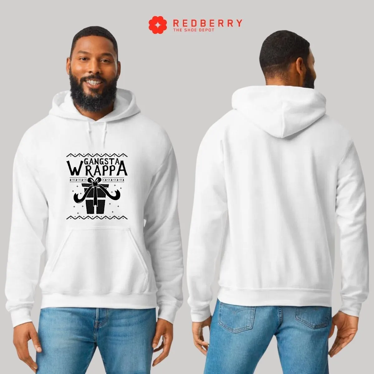 Sudadera Navideña Hombre Deportiva Hoodie 002