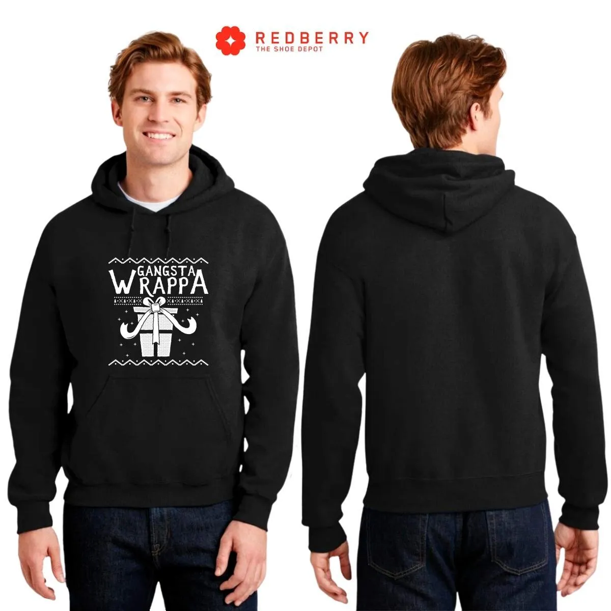 Sudadera Navideña Hombre Deportiva Hoodie 002