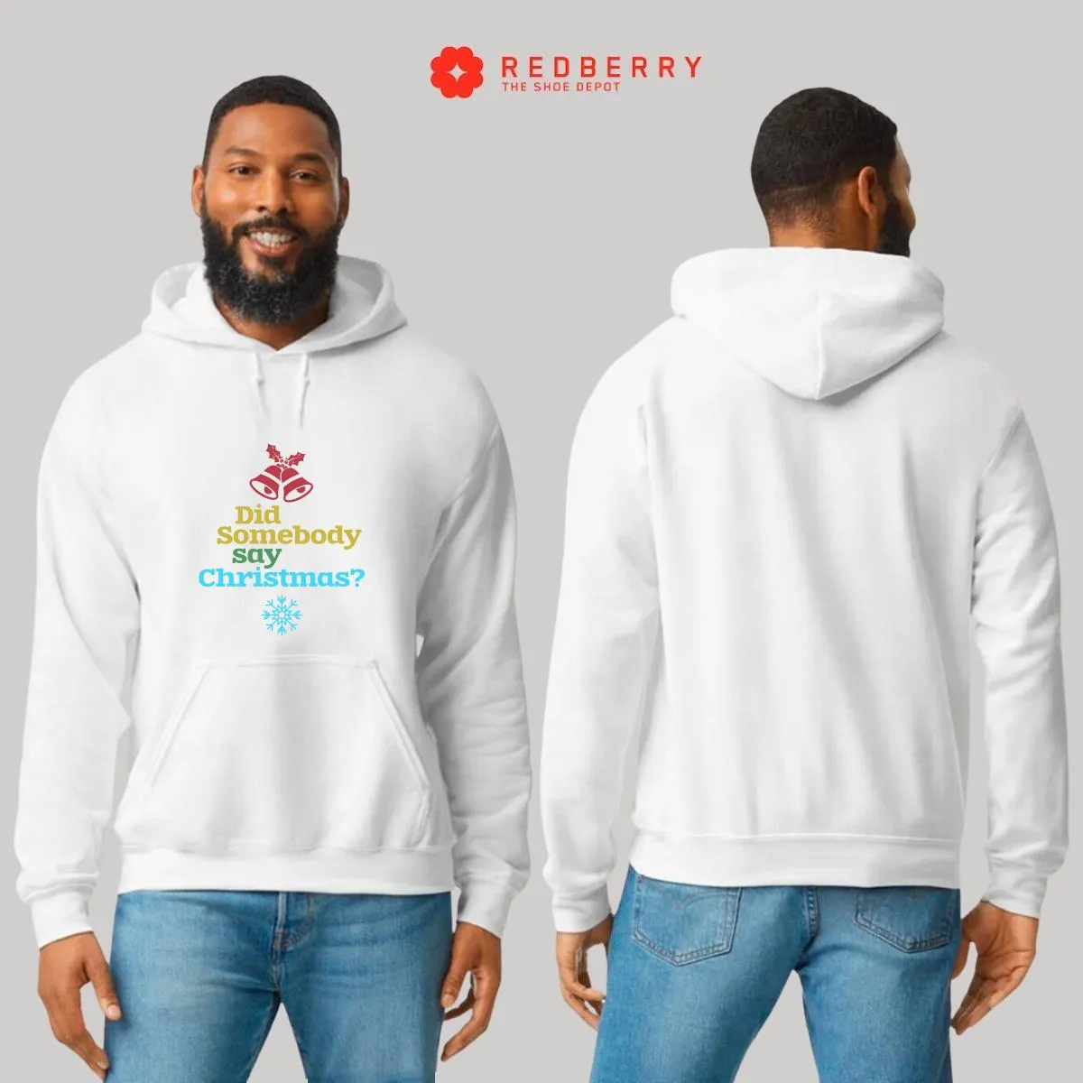 Sudadera Navideña Hombre Deportiva Hoodie 007